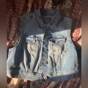 NWT Torrid denim vest..